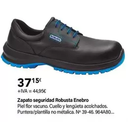 Oferta de Robusta - Zapato Seguridad Enebro por 37,15€ en Cadena88