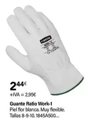 Oferta de Ratio - Guante Work-1 por 2,44€ en Cadena88