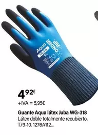 Oferta de Juba - Guante Aqua Látex WG-318 por 4,92€ en Cadena88