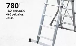 Oferta de Altipesa - Escalera Telescopica 4+5 Peldaños por 780€ en Cadena88