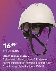 Oferta de Climax - Casco Curro-V por 16,49€ en Cadena88