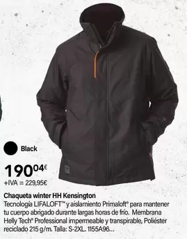 Oferta de Helly Hansen - Chaqueta Winter Kensington por 190,04€ en Cadena88