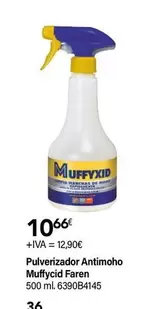 Oferta de Muffyxid - Pulverizador Antimoho Faren por 10,66€ en Cadena88