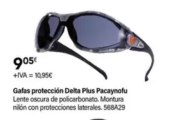 Oferta de Delta - Gafas Protección Plus Pacaynofu  por 9,05€ en Cadena88