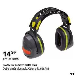 Oferta de Delta - Protector Auditivo Plus  por 14,01€ en Cadena88