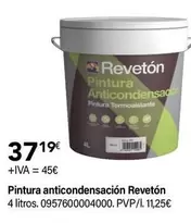 Oferta de Revetón - Pintura Anticondensación por 37,19€ en Cadena88