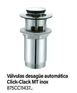 Oferta de Válvulas Desagüe Automática Click-Clack MT Inox en Cadena88