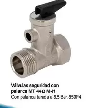 Oferta de Plasson - Vádvulas Seguridad Con Palanca MT 4413 M-H en Cadena88