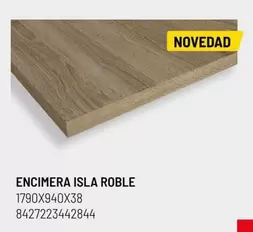 Oferta de Encimera Isla Roble en Brico Depôt