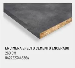 Oferta de Encimera Efecto Cemento Encerado en Brico Depôt