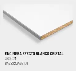 Oferta de Encimera Efecto Blanco Cristal en Brico Depôt