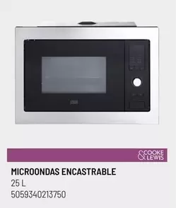 Oferta de Microondas Encastrable en Brico Depôt