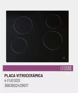 Oferta de Placa Vitroceramica  en Brico Depôt