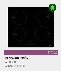 Oferta de Placa Inducción en Brico Depôt