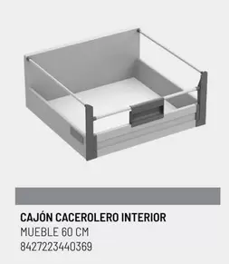 Oferta de Cajón Cacerolero Interior en Brico Depôt