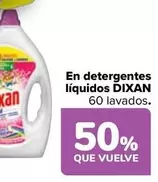 Oferta de Dixan - En Detergentes Liqidos 60 Lavados en Carrefour