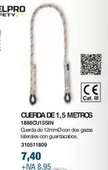 Oferta de Cuerda De 1,5 Metros  por 7,4€ en Coinfer