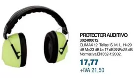 Oferta de Protector Auditivo por 17,77€ en Coinfer