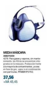 Oferta de Medi A Mascara  por 37,56€ en Coinfer