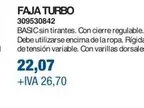 Oferta de Faja Turbo  por 22,07€ en Coinfer