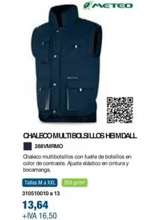 Oferta de Chaleco Multibolsillos Hemdall por 13,64€ en Coinfer