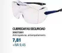 Oferta de Cubregafas Seguridad por 7,81€ en Coinfer