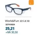 Oferta de Work&Fun 125.30 por 25,21€ en Coinfer