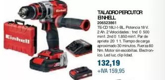 Oferta de Einhell - Taladro Percutor por 132,19€ en Coinfer