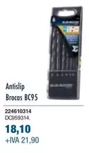 Oferta de Antislip Brocas BC95  por 18,1€ en Coinfer