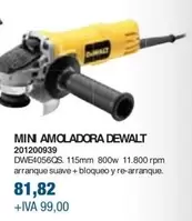 Oferta de Dewalt - Mini Amoladora por 81,82€ en Coinfer