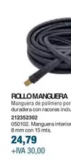 Oferta de Rollo Manguera por 24,79€ en Coinfer