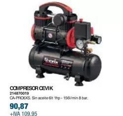 Oferta de Cevik - Compresor por 90,87€ en Coinfer