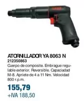 Oferta de Atornillador YA 8063 N por 155,79€ en Coinfer