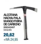 Oferta de Bellota - Alcotana Hacha-Pala Mango Fibra De Carbono por 20,62€ en Coinfer