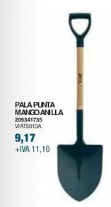 Oferta de Pala Punta Mango Anilla por 9,17€ en Coinfer