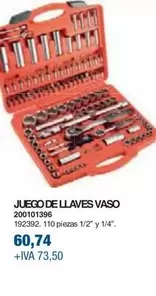 Oferta de Juego De Llaves Vaso por 60,74€ en Coinfer