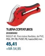 Oferta de Tijera Cortatubos por 45,41€ en Coinfer