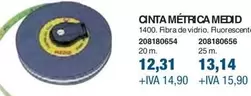 Oferta de Cinta Metrica Medid por 12,31€ en Coinfer