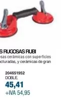 Oferta de Ventosa Superficies Rugosas Rubi por 45,41€ en Coinfer