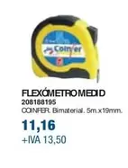 Oferta de Coinfer - Flexómetro Medio por 11,16€ en Coinfer