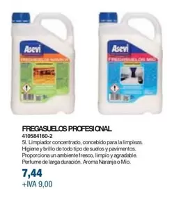 Oferta de Asevi - Fregasuelos profesional por 7,44€ en Coinfer