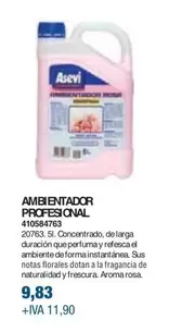 Oferta de Asevi - Ambientador Profesional por 9,83€ en Coinfer