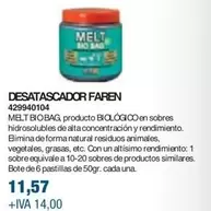 Oferta de Desatascador Faren por 11,57€ en Coinfer