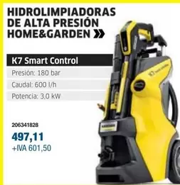 Oferta de Hidrolimpiadoras De Alta Presión Home&Garden por 497,11€ en Coinfer