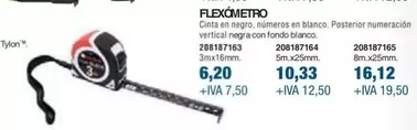 Oferta de Flexómetro por 6,2€ en Coinfer