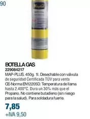 Oferta de La salud - Botella Gas por 7,85€ en Coinfer