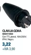 Oferta de Clavija Goma por 3,22€ en Coinfer