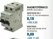 Oferta de Magnetotermico  por 8,18€ en Coinfer