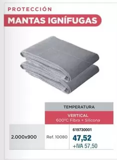 Oferta de Protección Mantas Ignifugas por 47,52€ en Coinfer