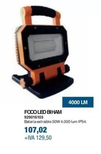 Oferta de Foco Led Biham por 107,02€ en Coinfer